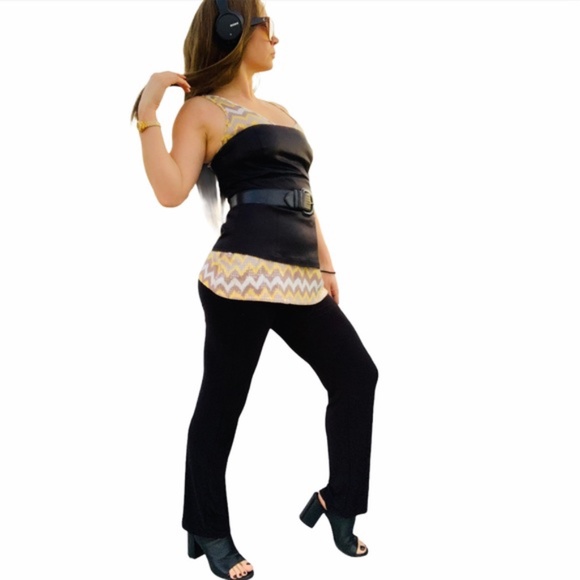 INC International Layers Concept Sequin Tank Top Chevron - Picture 6 of 16